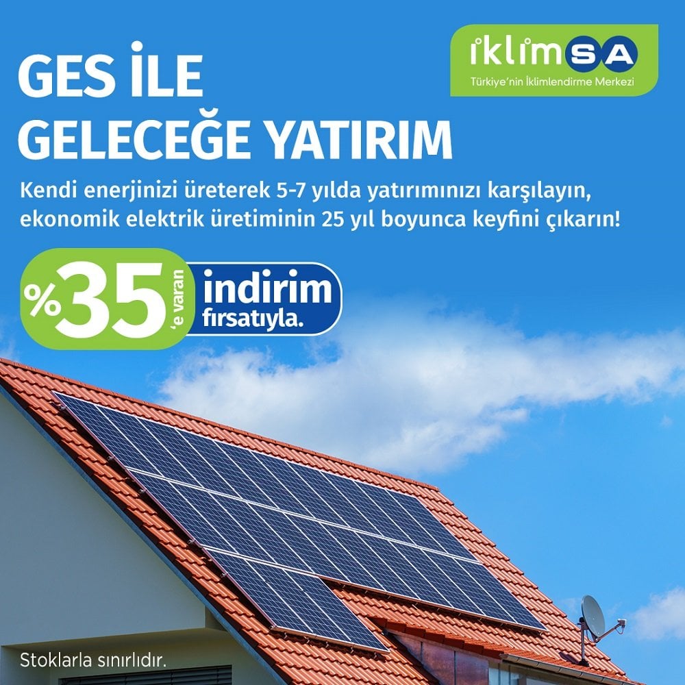 iklimsa ges güneş enerjisi