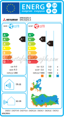 Mitsubishi SRK50ZS-WS Premium A++ 18 BTU Inverter Klima