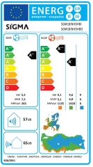 Sigma SGM18INVDHB1 PLUS A++ 18 BTU Inverter Klima