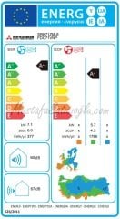 Mitsubishi SRK71ZR-ECO Diamond A++ 24 BTU Inverter Klima