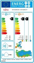 Fujitsu High Spec 9 BTU A+++ Inverter Klima ASEG09KGTF R32