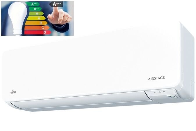 Fujitsu High Spec 12 BTU A+++ Inverter Klima R32-ASEH12KGTG (AIRSTAGE)+(WİFİ)