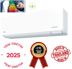 Fujitsu High Spec 12 BTU A+++ Inverter Klima R32-ASEH12KGTG (AIRSTAGE 2025)+(WİFİ)