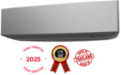 Fujitsu Beauty 12 BTU A++ Inverter Klima R32-ASEG12KETF-B ( AIRSTAGE 2025 )