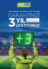 +3 Yıl Klima Garanti Uzatma 6-12 Ay-Sarı Belge