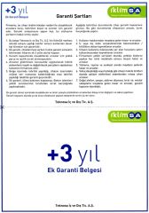 +3 Yıl Klima Garanti Uzatma Montaj Anında-Yeşil Belge