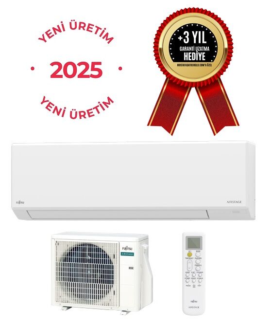Fujitsu Prime 9.000 BTU A++ Inverter Klima R32 ASEH09KLTA