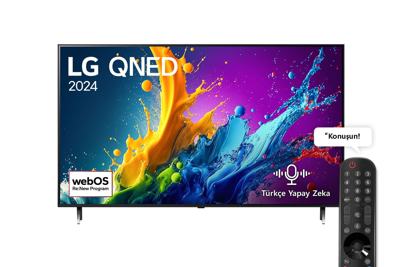 LG 55QNED80T6A.APEZ 55'' 139 EKRAN 4K UHD WEBOS QNED TV