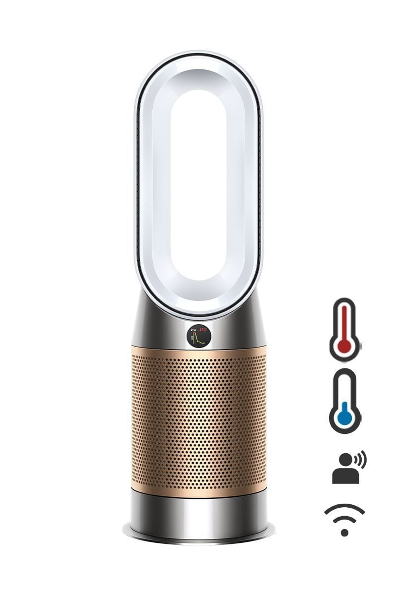 Dyson Purifier Hot+Cool™ HP2 De-NOx Isıtıcı Özellikli Hava Temizleyici (Beyaz/Altın)