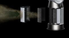 Dyson Purifier Hot+Cool HP1 Isıtıcı Özellikli Hava Temizleyici (Beyaz/Beyaz)