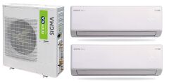 Sigma Multi Inverter Dış Ünite 14.000 BTU + 9 BTU İÇ ÜNİTE + 7 BTU İÇ ÜNİTE KOMBİNASYONU