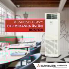 Mitsubishi Heavy Micro Inverter Salon Tipi Klima 42000 BTU/h A Enerji Sınıfı - FDF125VNAVD